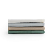 Linen-Weave Cotton Sheets